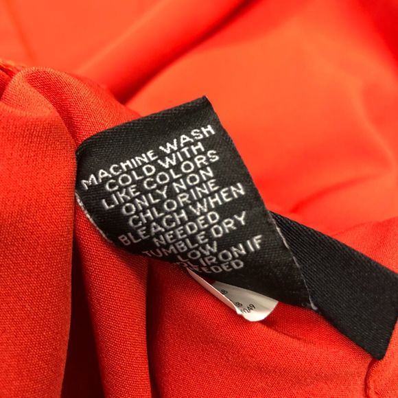 Catherines Black Label Women Skirt Plus Size 3X Flare Midi Red B242 -14 - Picture 9 of 16